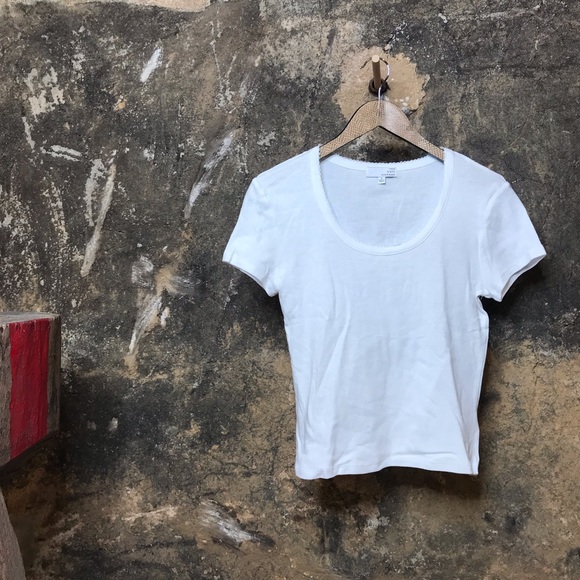 Ten Sixty Sherman Tops - Ten Sixty Sherman white shirt sleeve t shirt top